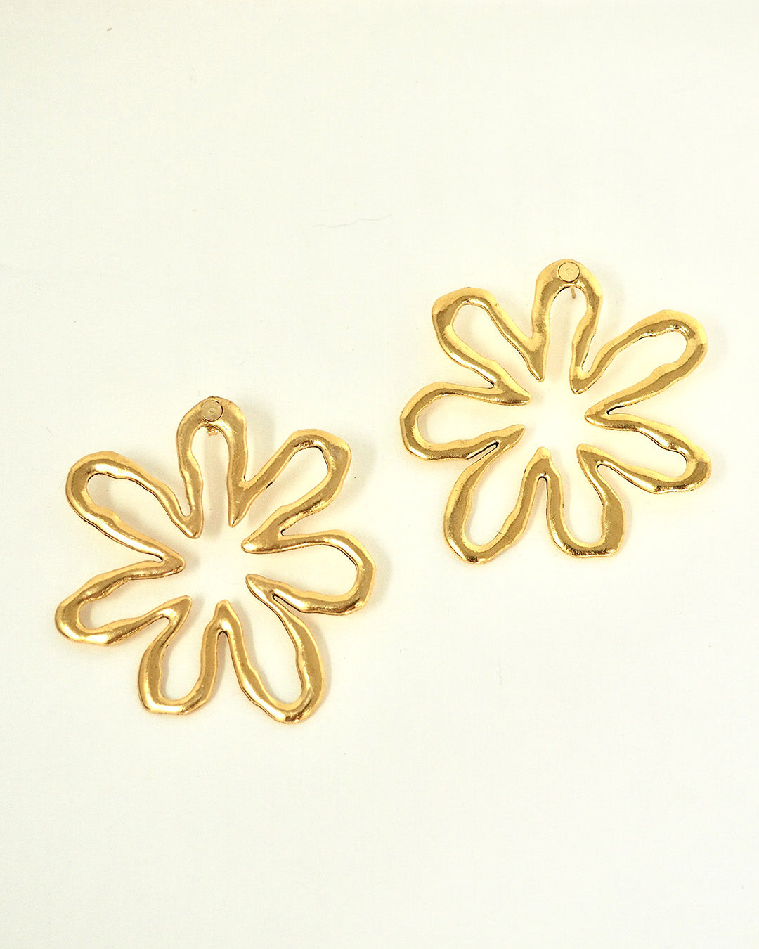 BOUCLES D'OREILLES FLORAL