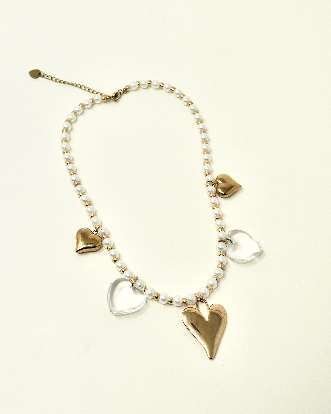 COLLIER HEART DORÉ